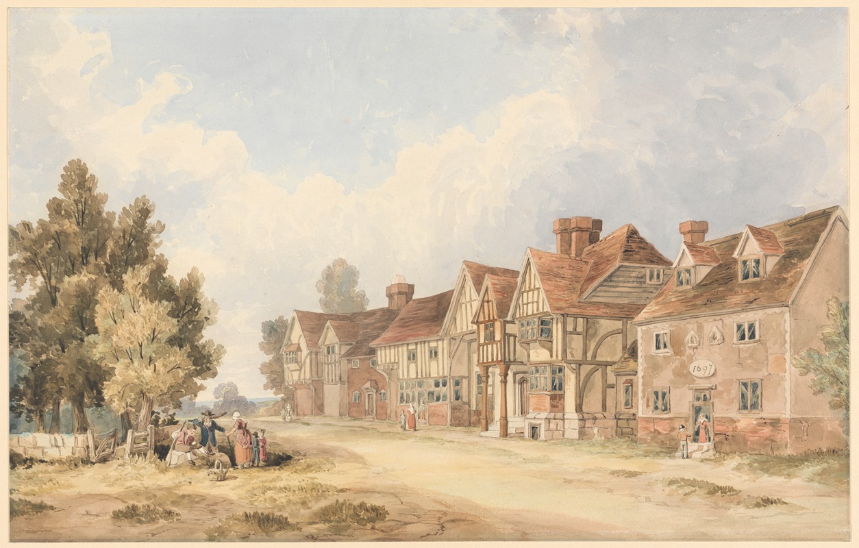 George Shepheard - The Village of Chiddingstone, Kent