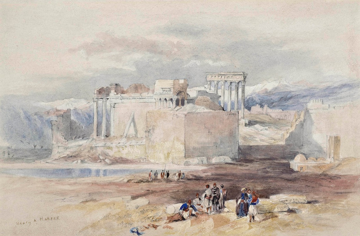 Henry Andrew Harper - Arabs before Baalbek, the Lebanon