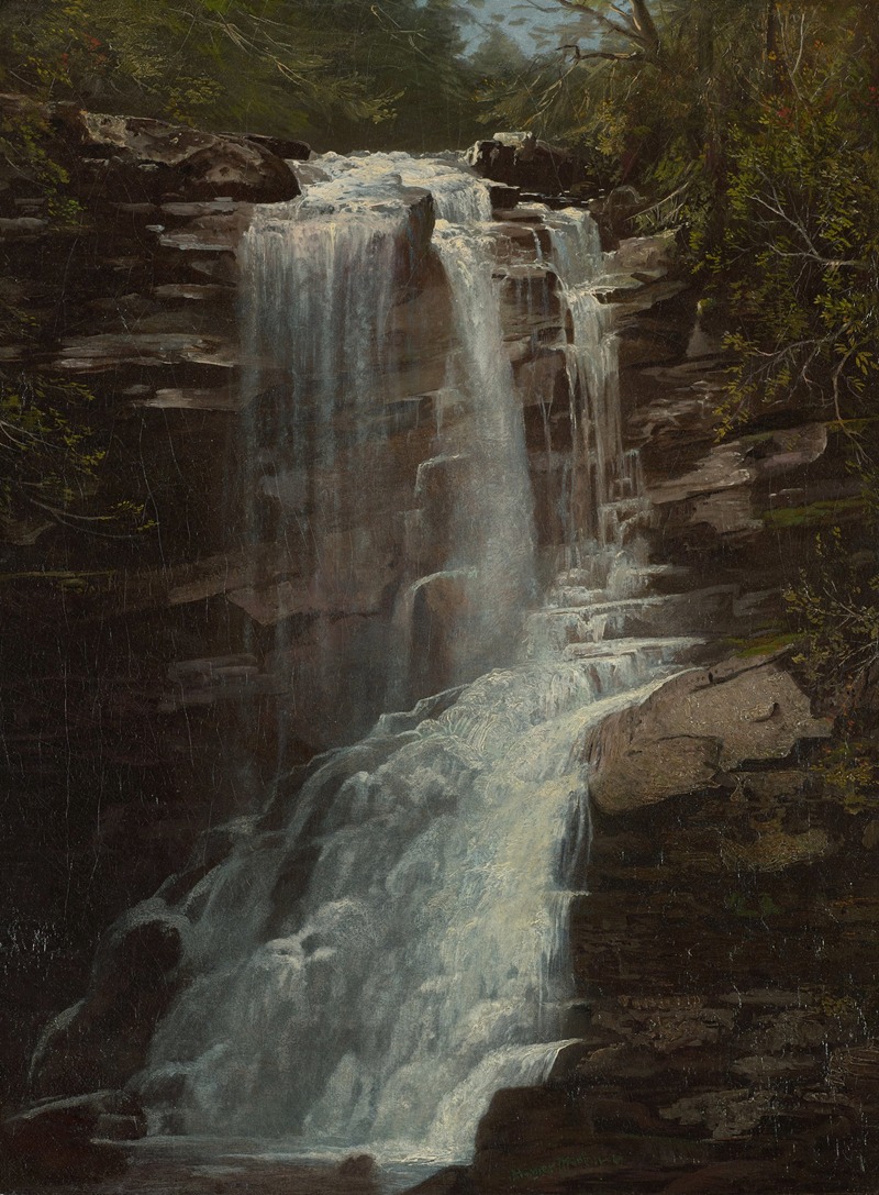 Homer Dodge Martin - Waterfall