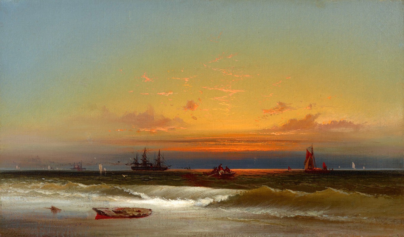 James Hamilton - Sunset Seascape
