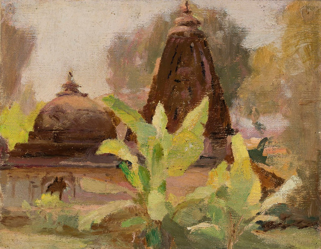 Jan Ciągliński - Ahmedabad – Jain Temple. From the journey to India