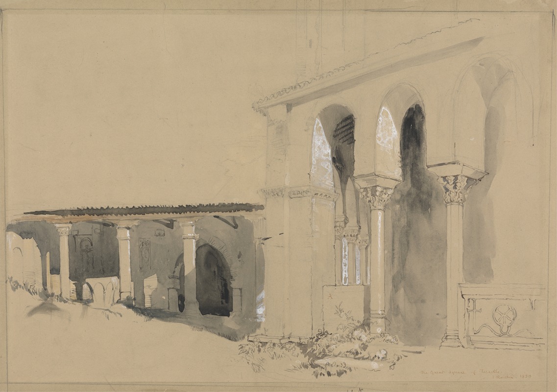 John Ruskin - The Great Square at Torcello