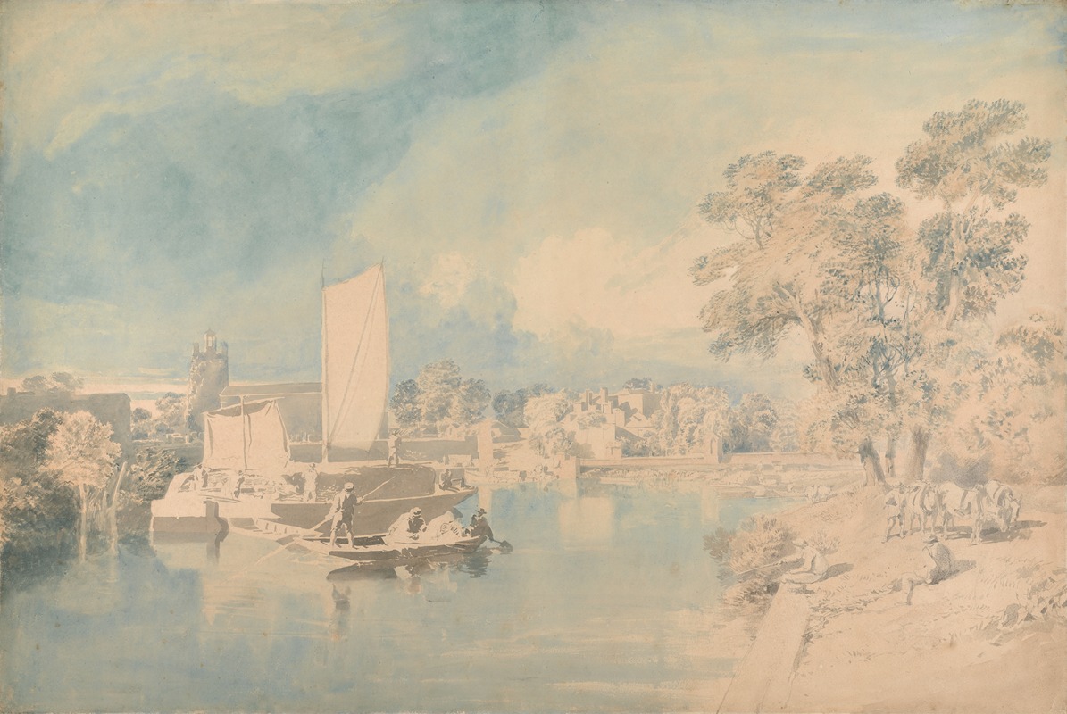 John Glover - The Thames at Isleworth