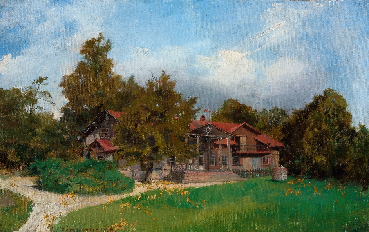 Jozef Chelmonski - Villa in the garden – Kuklówka