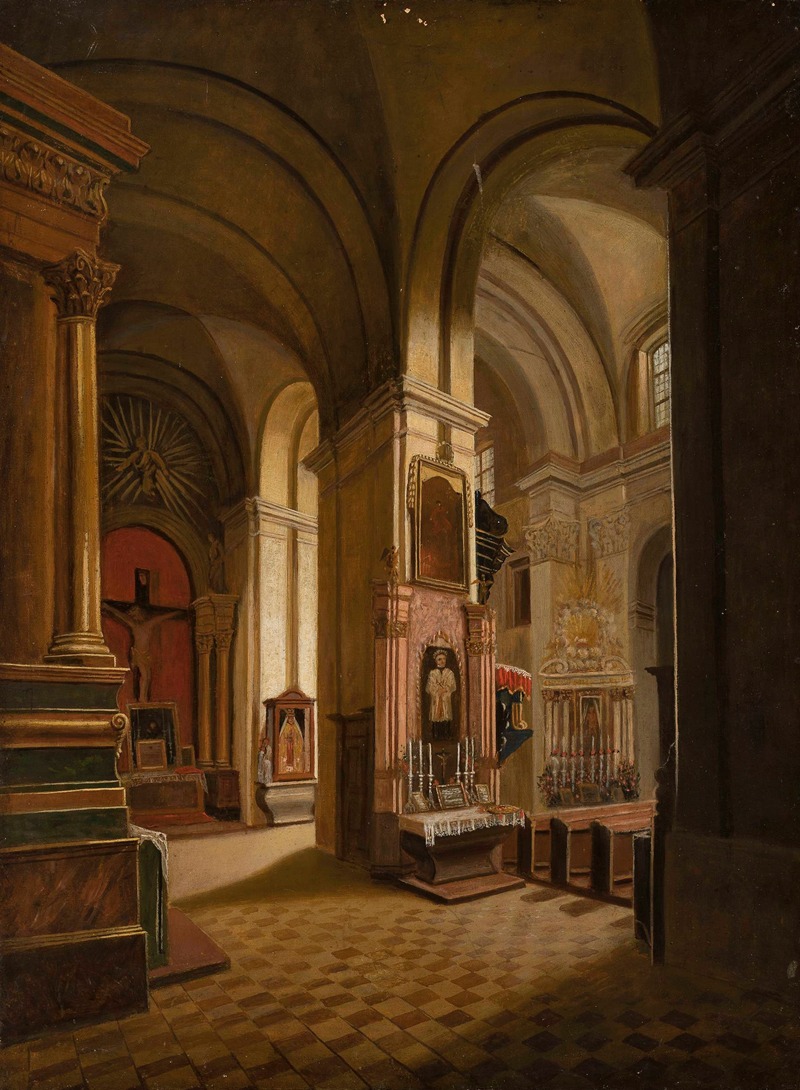 Marcin Zaleski - Church interior