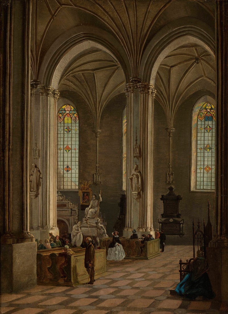 Marcin Zaleski - Interior of St. John’s Cathedral in Warsaw
