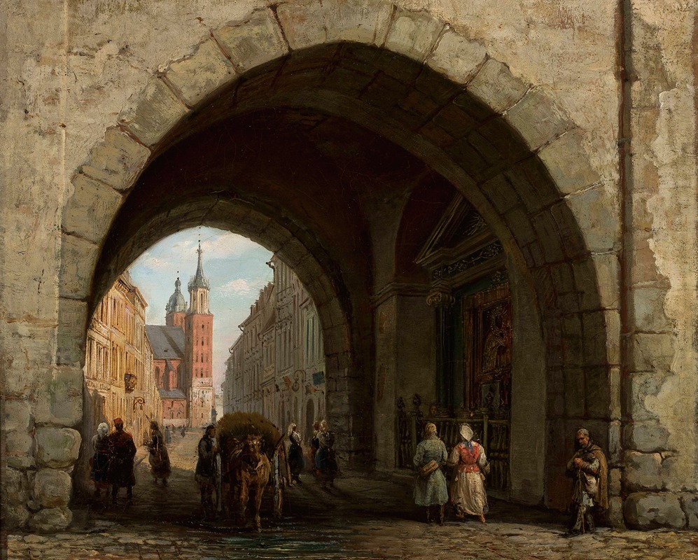 Marcin Zaleski - St. Florian’s Gate in Kraków