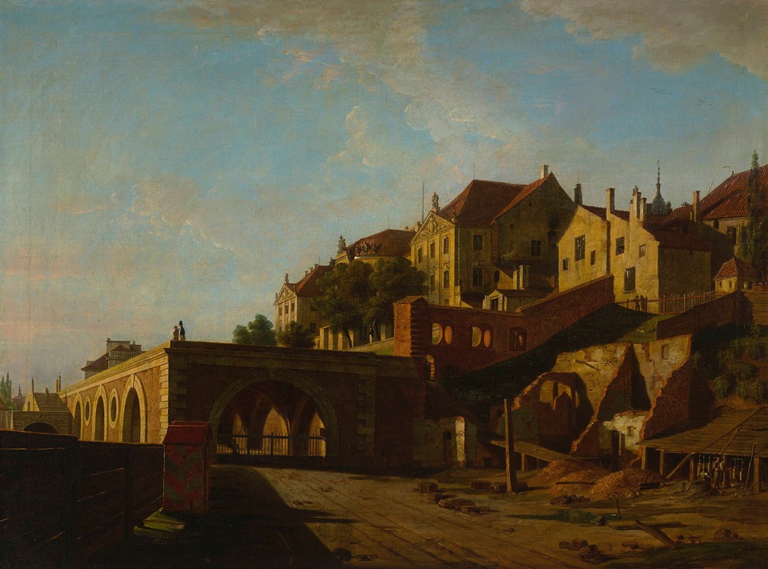 Marcin Zaleski - View of the castle from the north