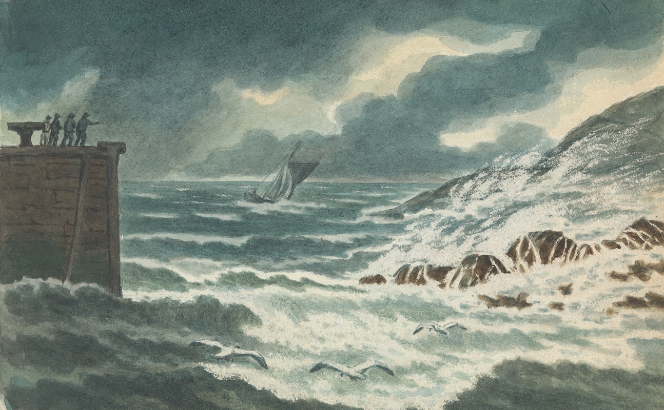 Thomas Bradshaw - Storm at Sea