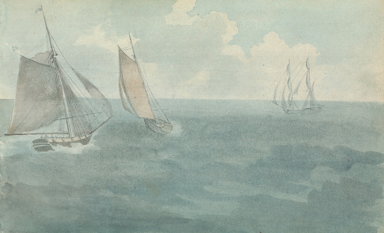 Thomas Bradshaw - Three Ships at Sea