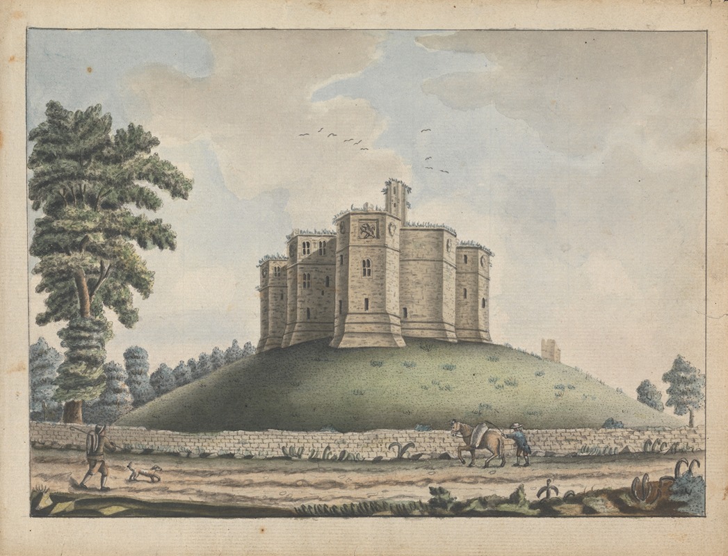 William Beilby - Warkworth Castle, Northumberland