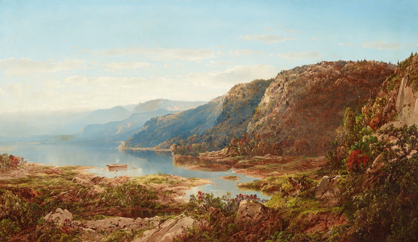 William Louis Sonntag - On the Upper Hudson