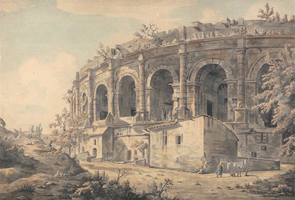 William Marlow - The Amphitheater at Nimes