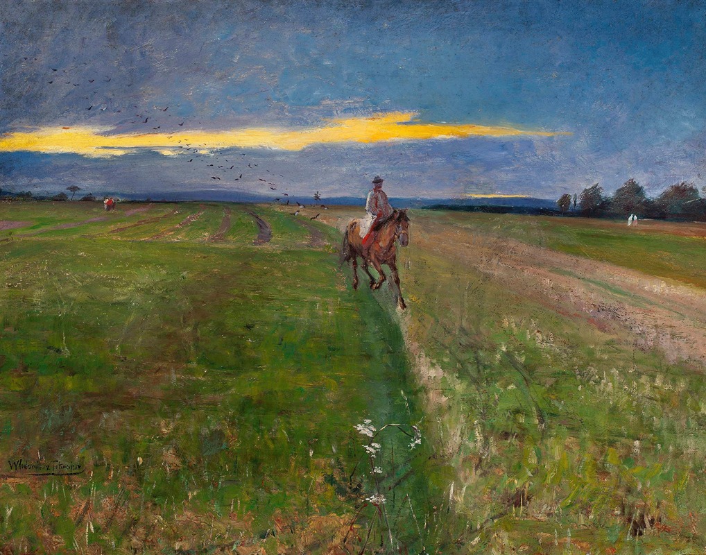 Włodzimierz Tetmajer - Peasant on horseback