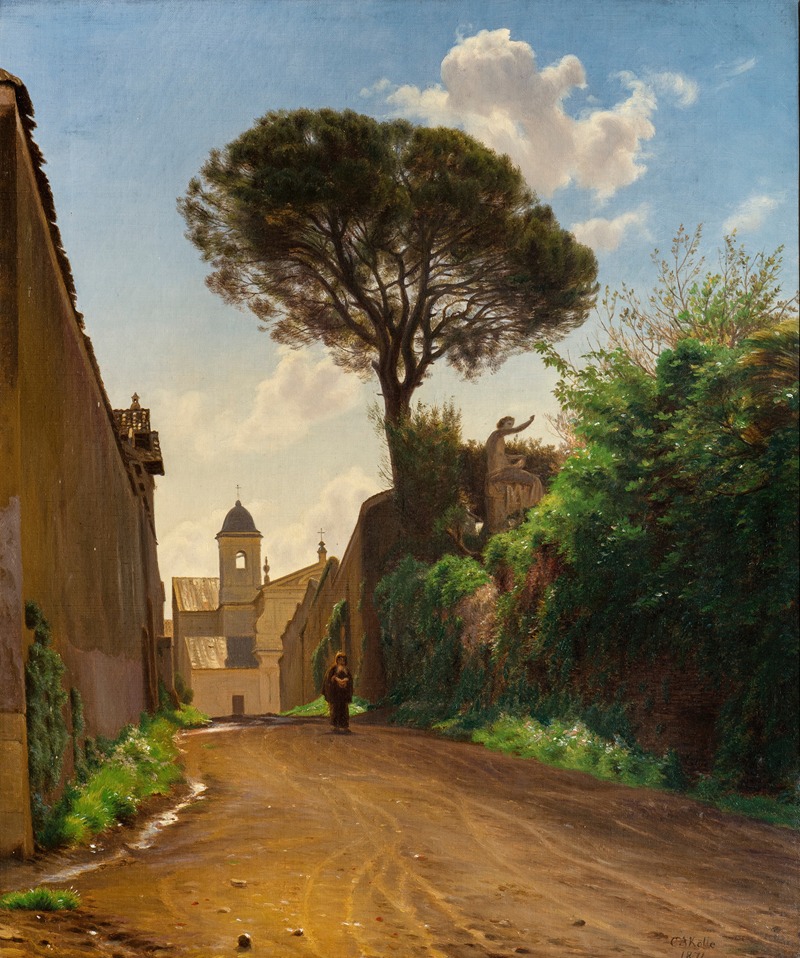 C. A. Kølle - Via San Nicola di Tolentino in Rome