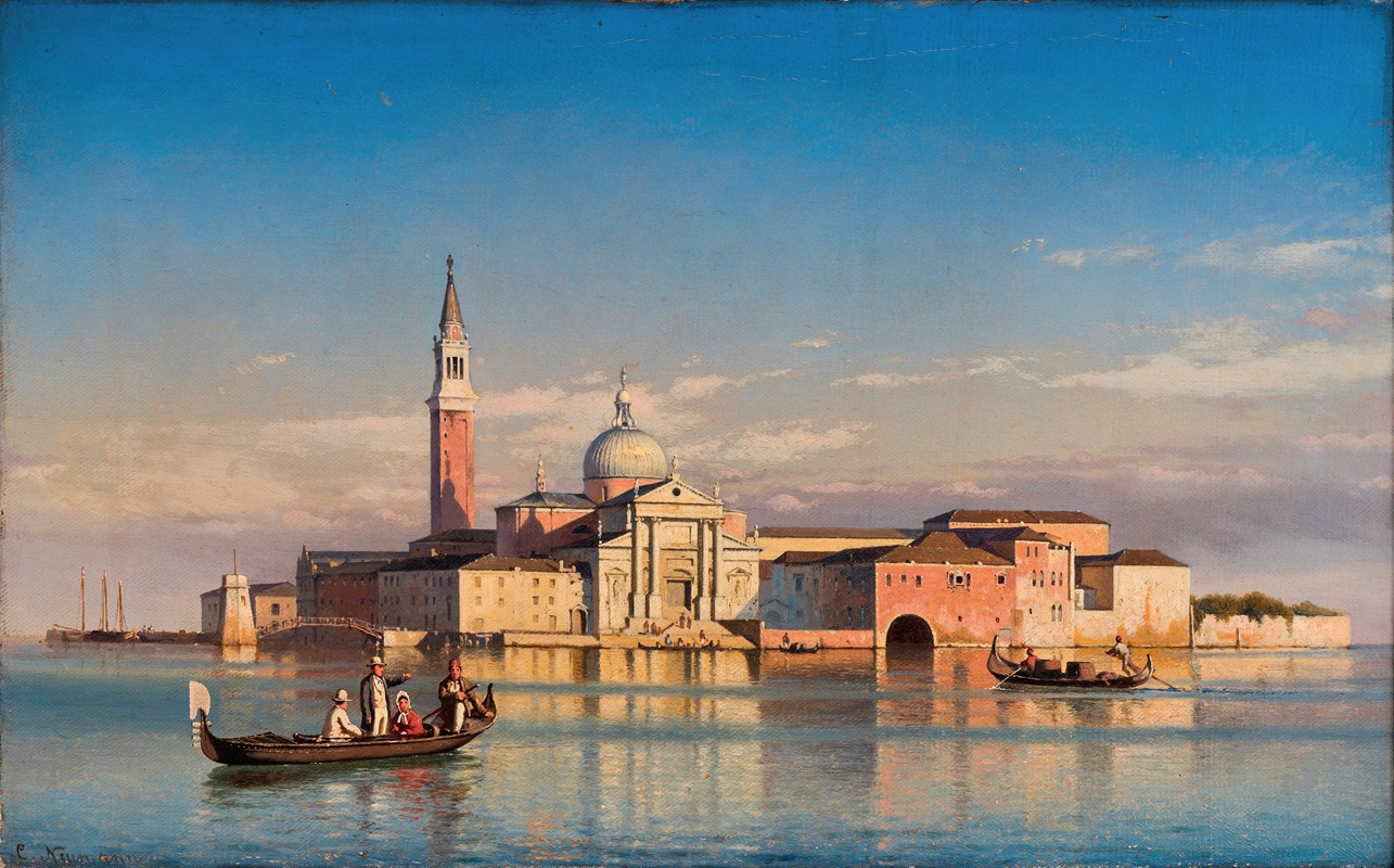 Carl Neumann - St. Giorgio Maggiore in Venice