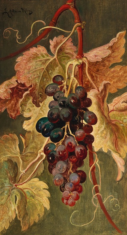 Ludwig Adam Kunz - Grapes