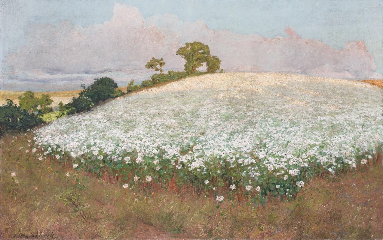 Fritz Overbeck - Buckwheat field I