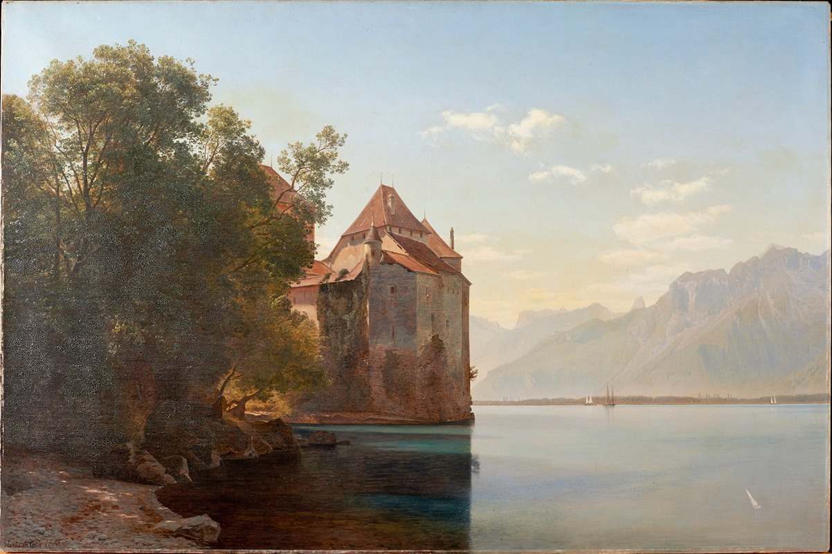 Janus la Cour - Castle by Lake Geneva