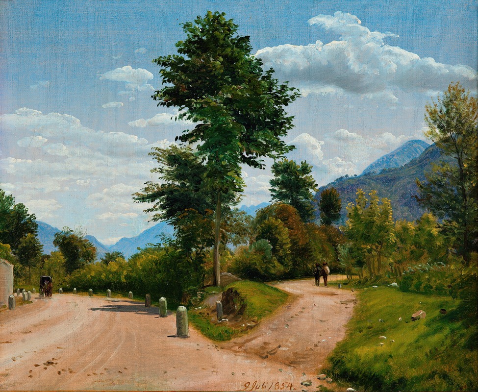 P. C. Skovgaard - Italian Landscape