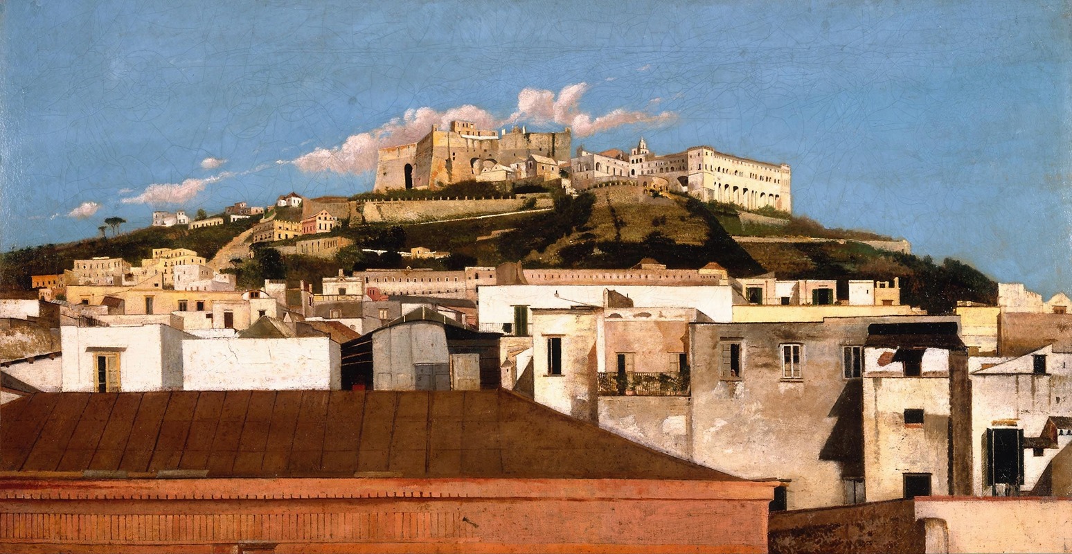 Thomas Jones - A View of Certosa di San Martino with the Castel Sant’ Elmo, Naples