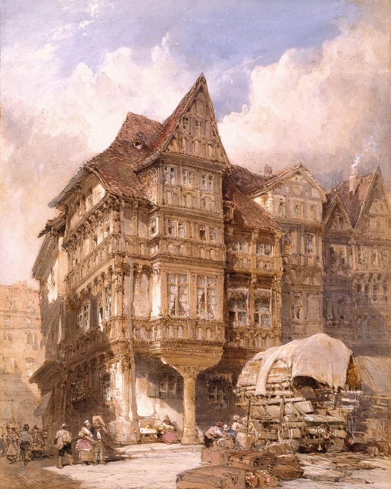 William Callow - Albrecht Durer’s House at Nuremberg