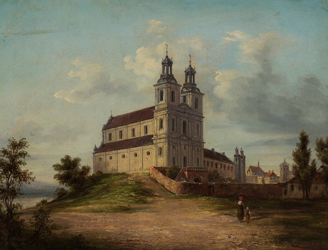 Adolf Kozarski - Pauline church and monastery at Skałka, Kraków