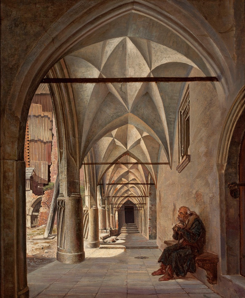 Aleksander Gryglewski - Cloisters of the Jagiellonian Library in Kraków