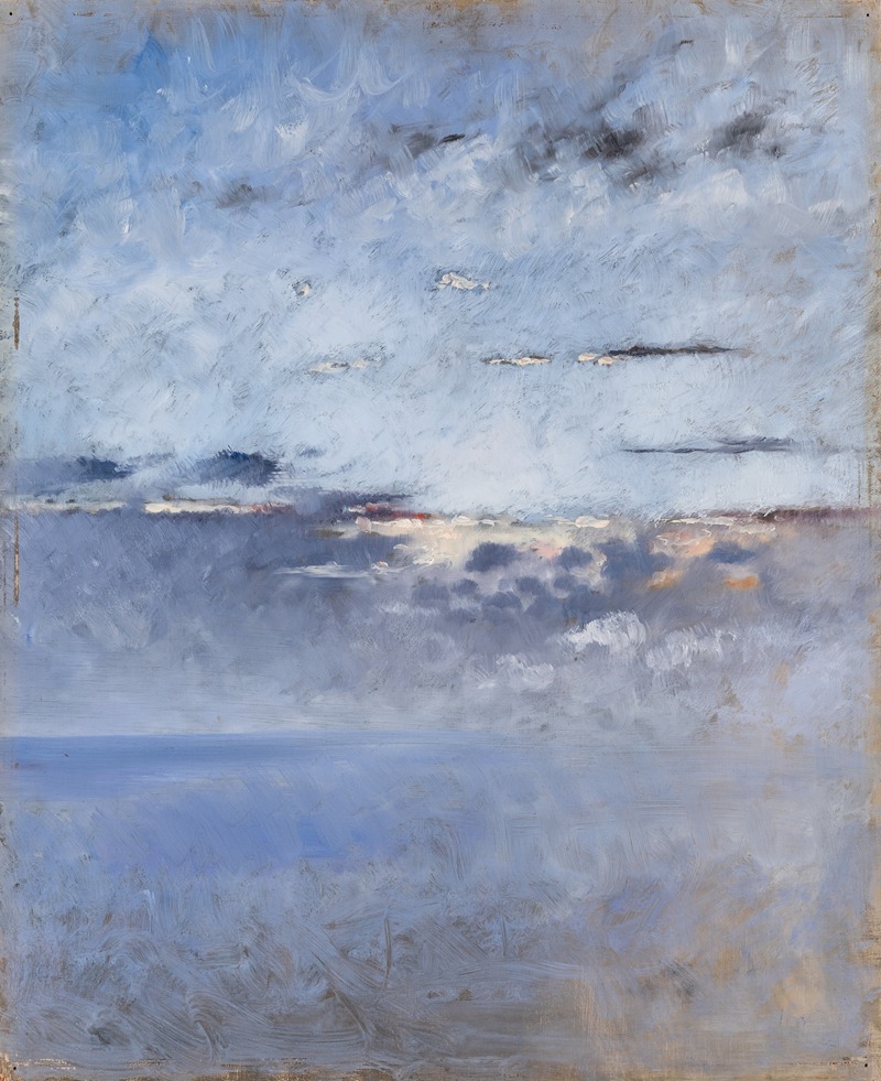 August Hagborg - Sea and Clouds