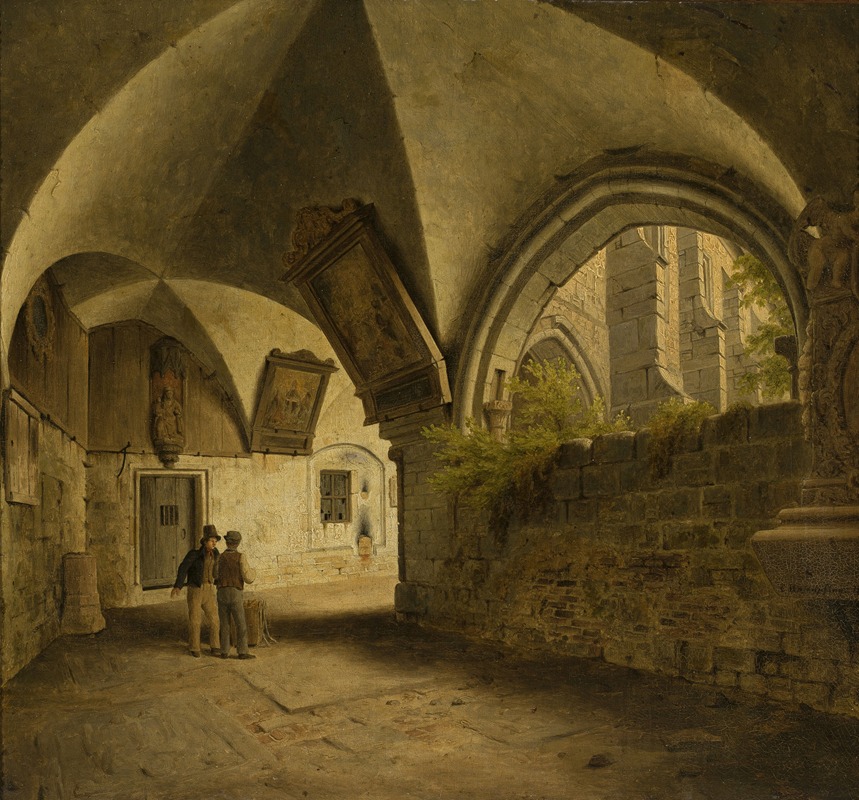 Carl Georg Adolph Hasenpflug - Cloister of the Halberstadt Cathedral