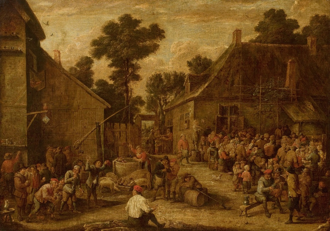 David Teniers The Younger - Merry-making in the countryside