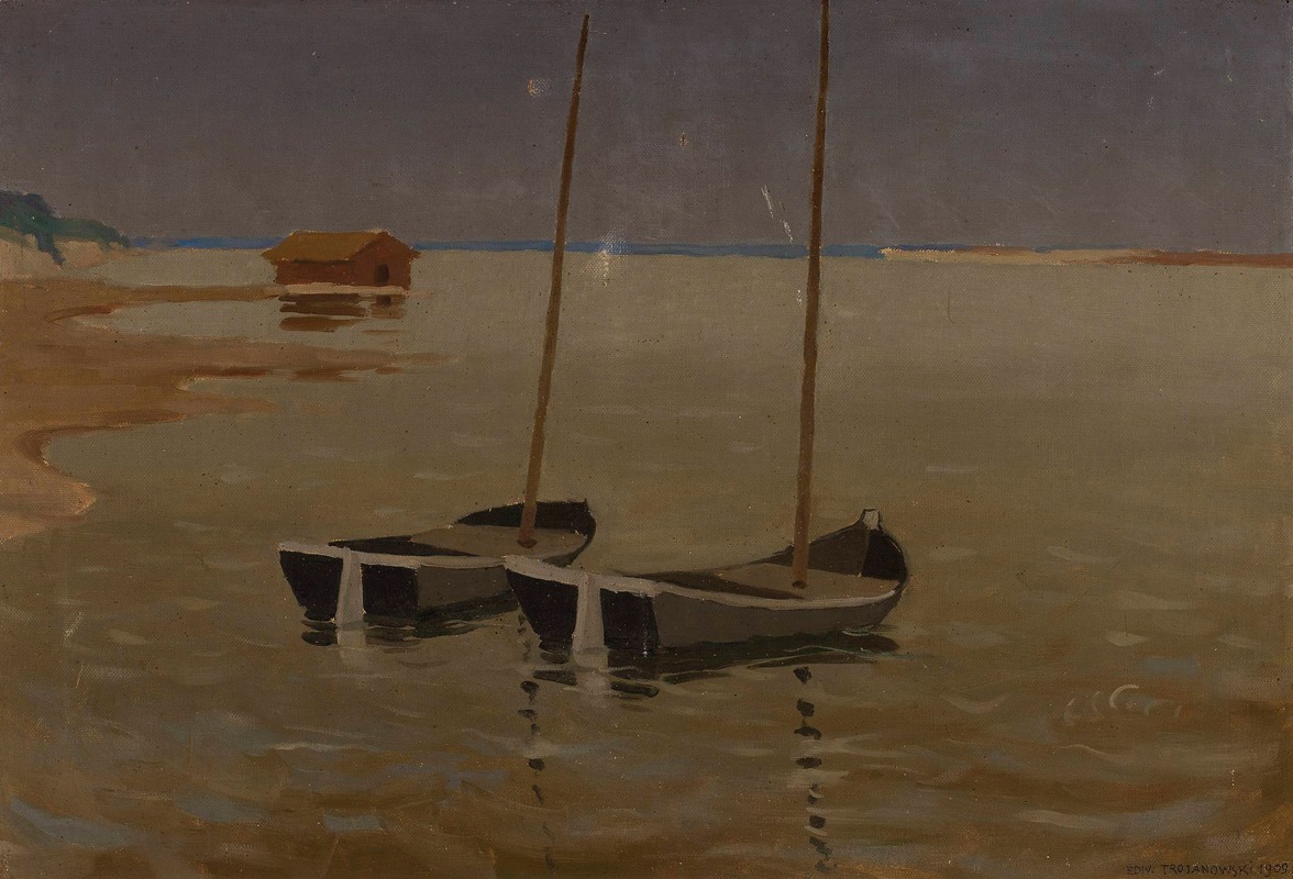 Edward Trojanowski - Fishing boats
