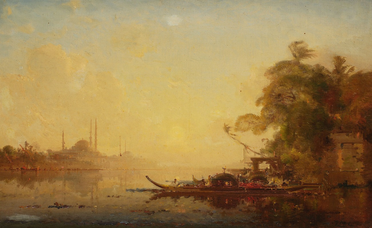 Félix Ziem - View of Constantinople