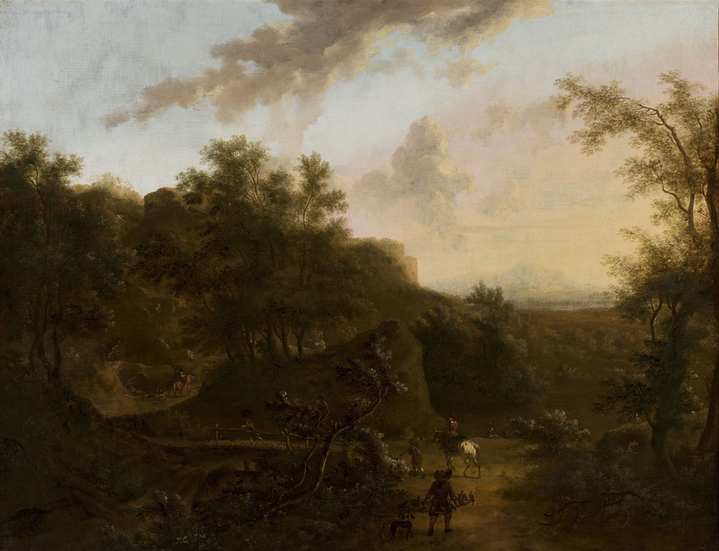 Frederik de Moucheron - Italian landscape