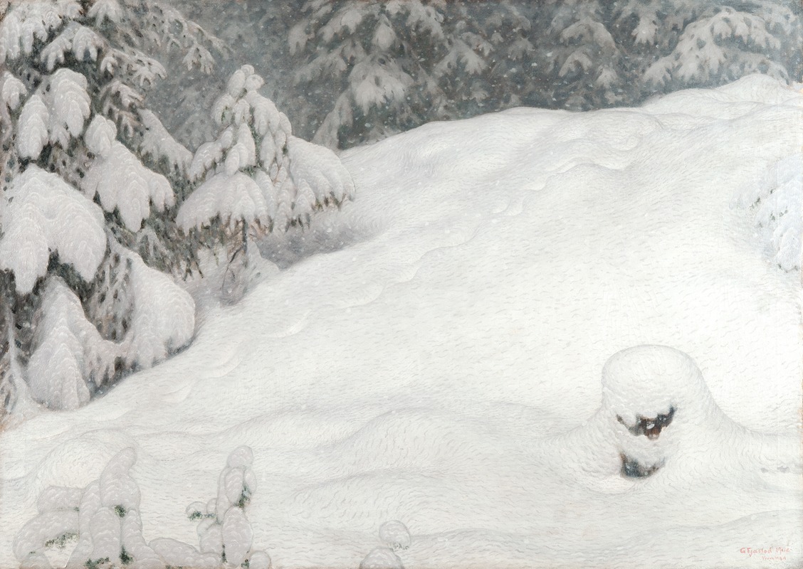 Gustaf Fjæstad - Snow