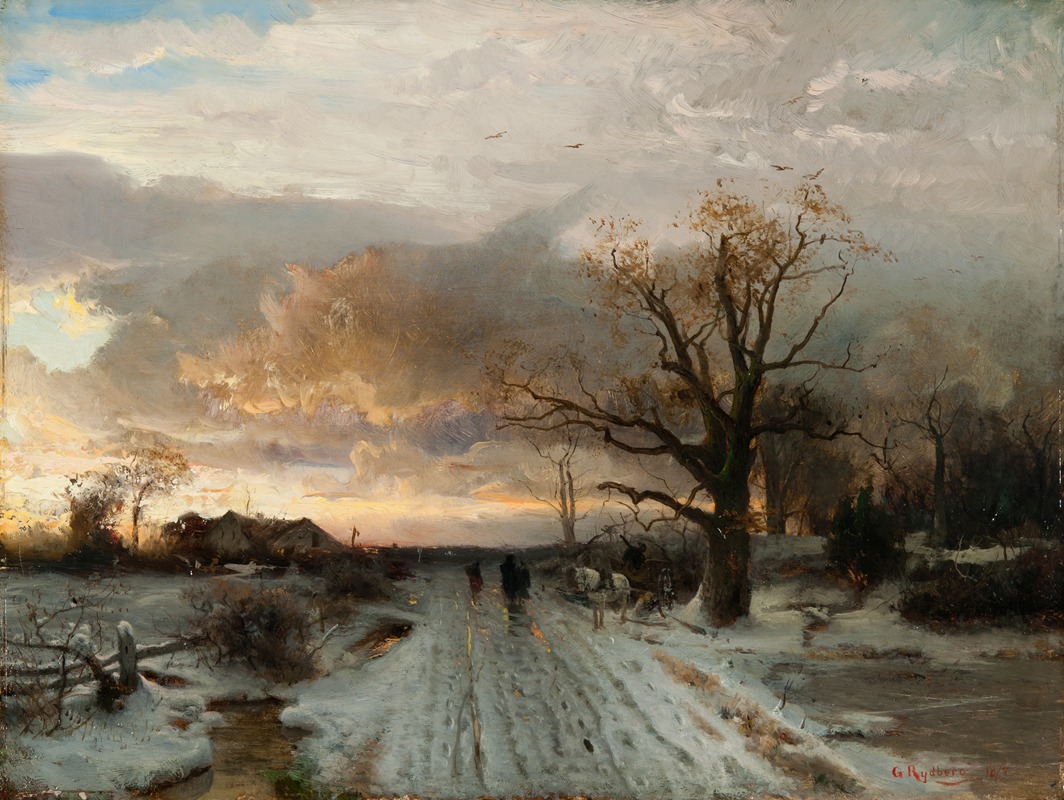 Gustaf Rydberg - Winter Landscape