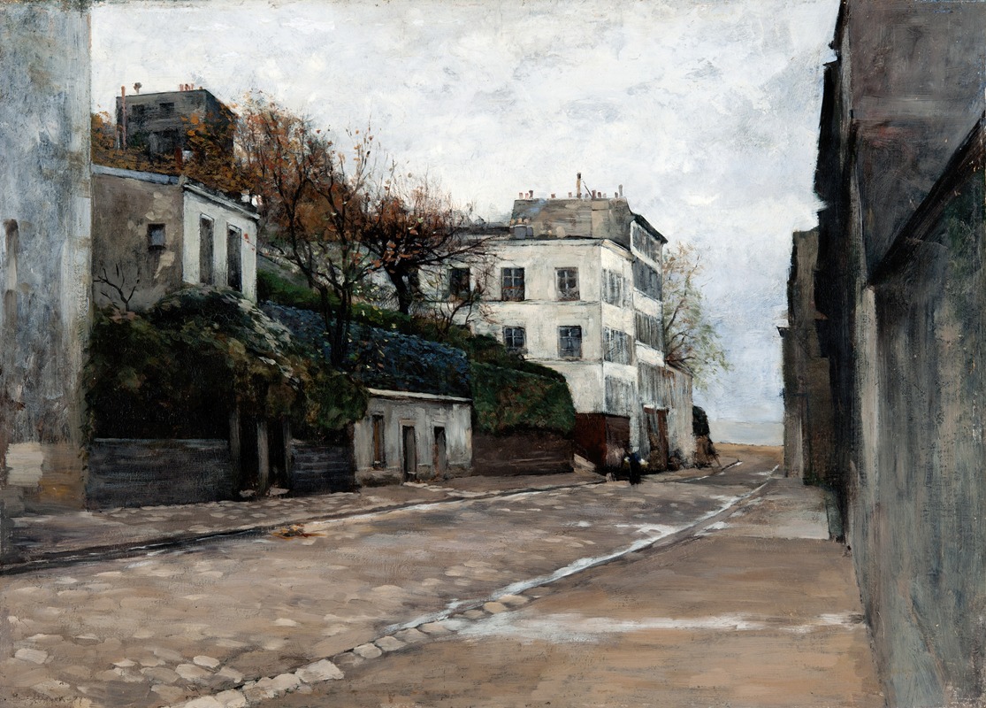 Hugo Birger - Rue Gabrielle, Paris