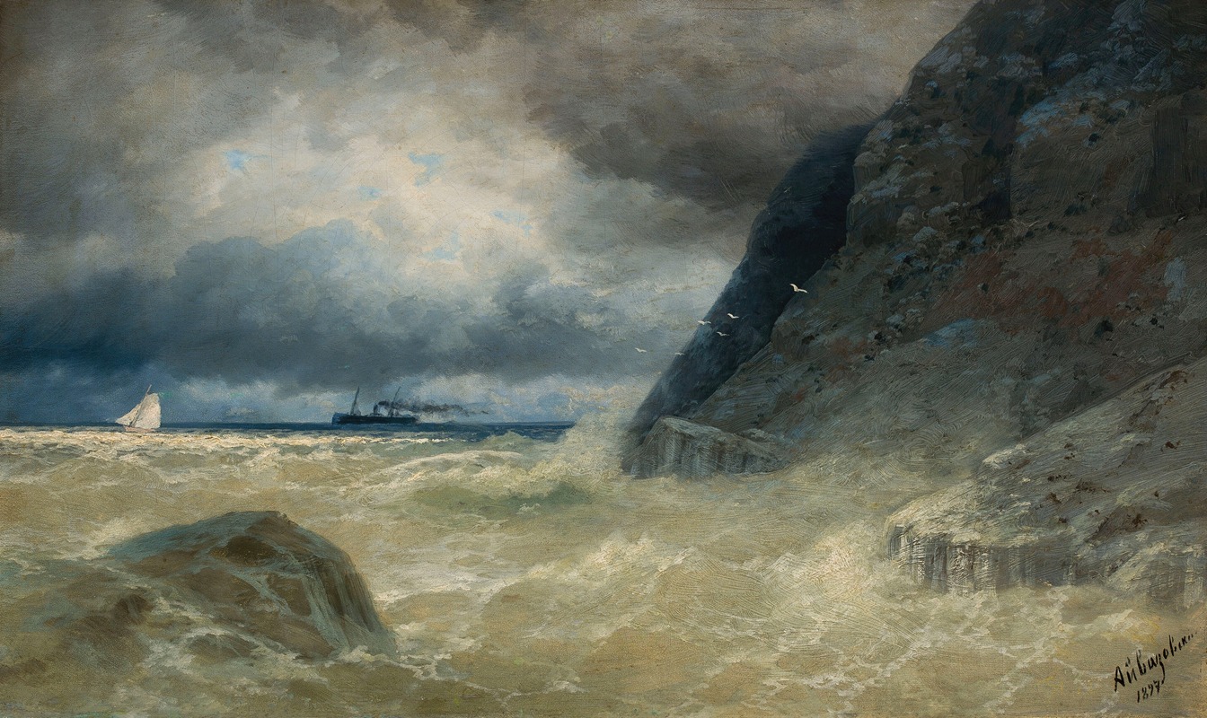 Ivan Konstantinovich Aivazovsky - Sea