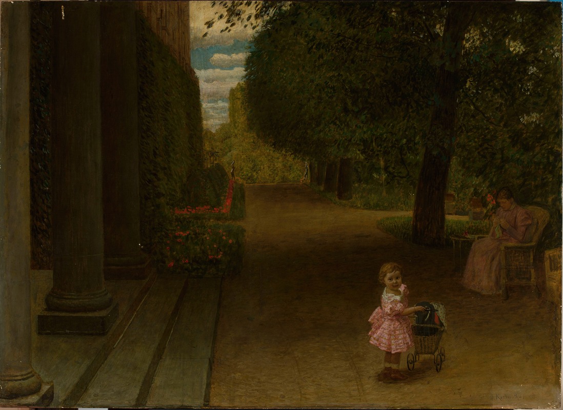 Leopold von Kalckreuth - In the garden