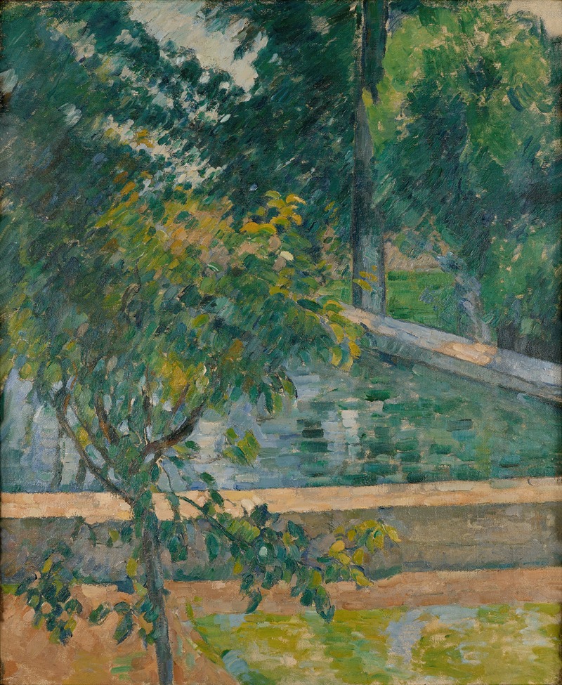 Paul Cézanne - Le bassin du Jas de Bouffan (The Pool at Jas de Bouffan)