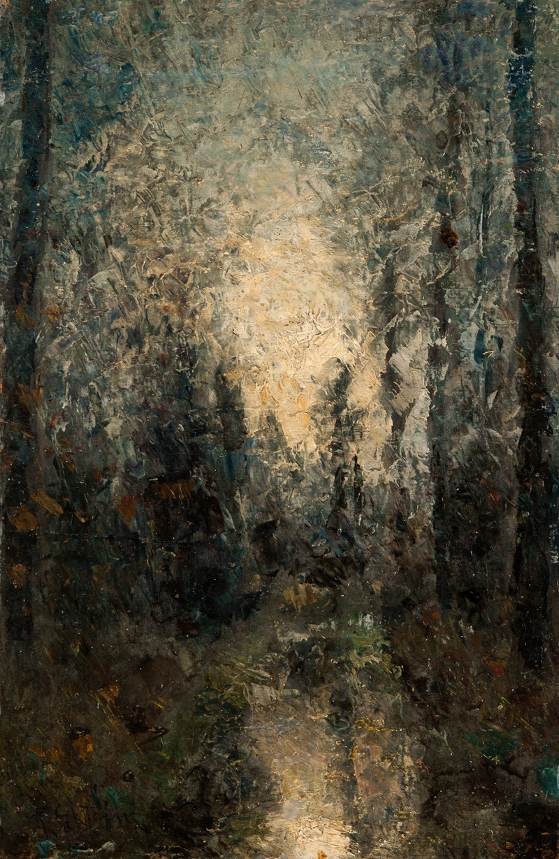 Per Ekström - Sunlight Shimmering through the Trees