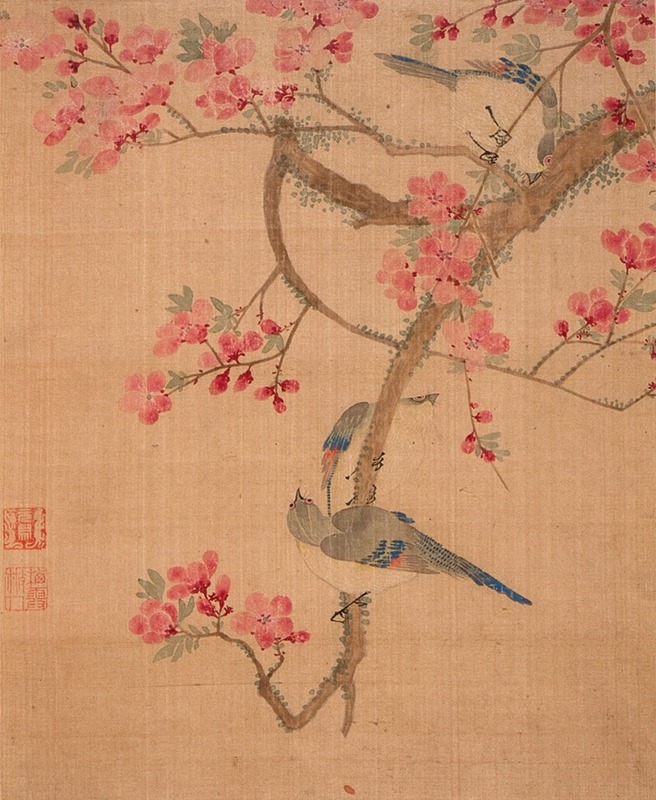 Ma Yuanyu - Peach Blossoms and Birds