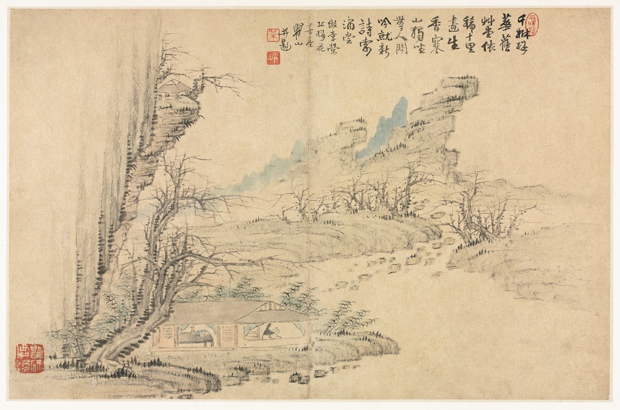 Mei Qing - Landscapes in Various Styles after Old Masters 1