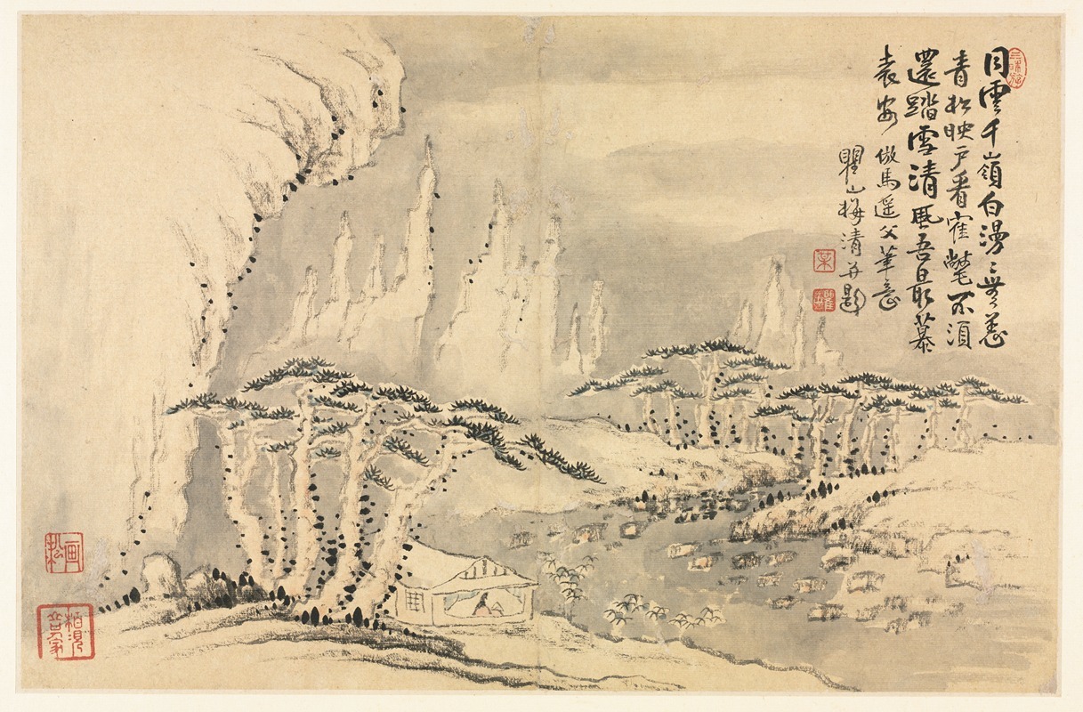 Mei Qing - Landscapes in Various Styles after Old Masters 10