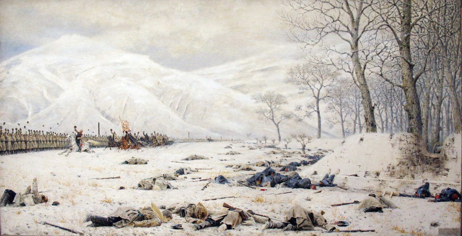 Vasily Vereshchagin - Battlefield at the Shipka