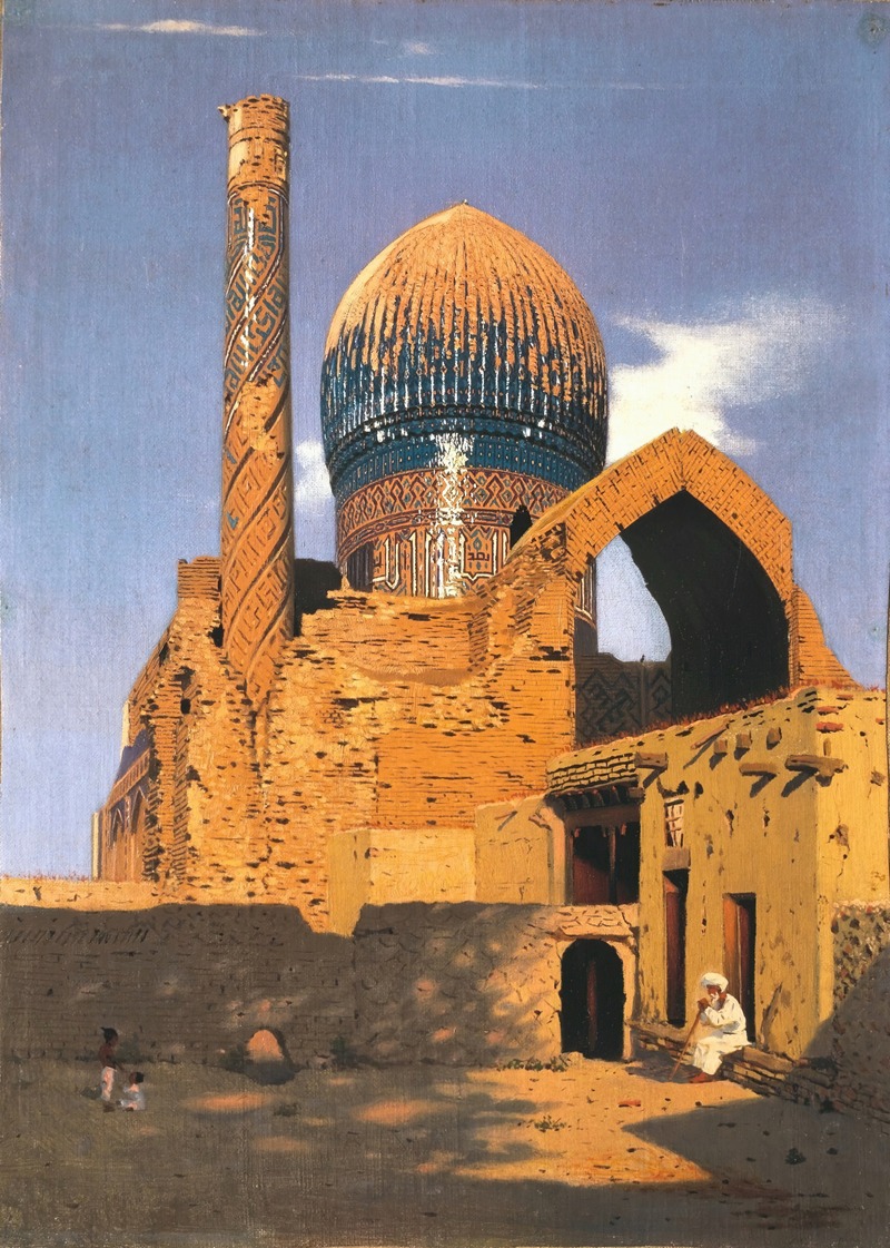 Vasily Vereshchagin - Gur Emir mausoleum. Samarkand