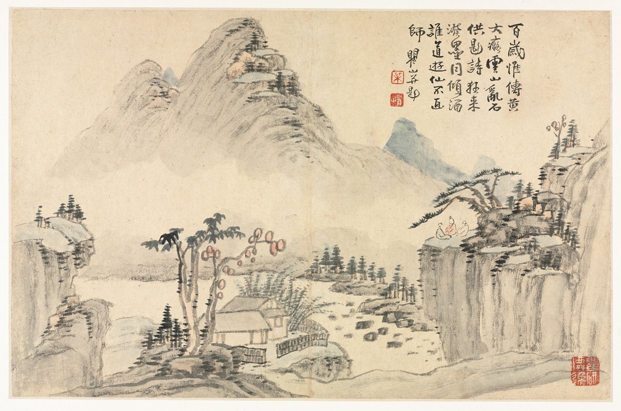 Mei Qing - Landscapes in Various Styles after Old Masters 3
