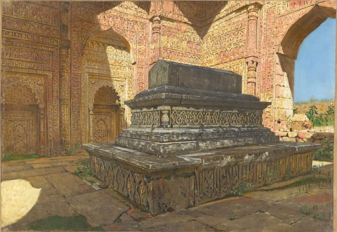 Vasily Vereshchagin - Tomb of Sultan Iltutmysh in old Delhi