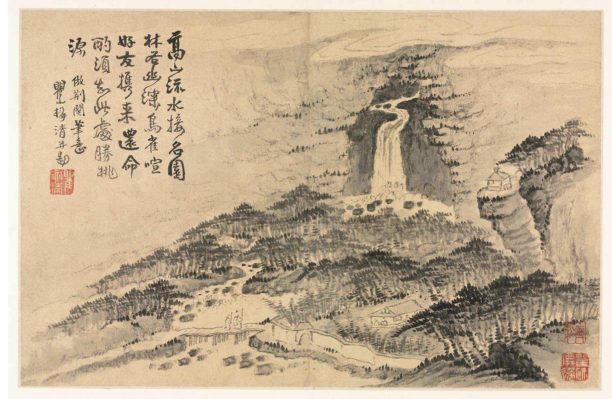 Mei Qing - Landscapes in Various Styles after Old Masters 9