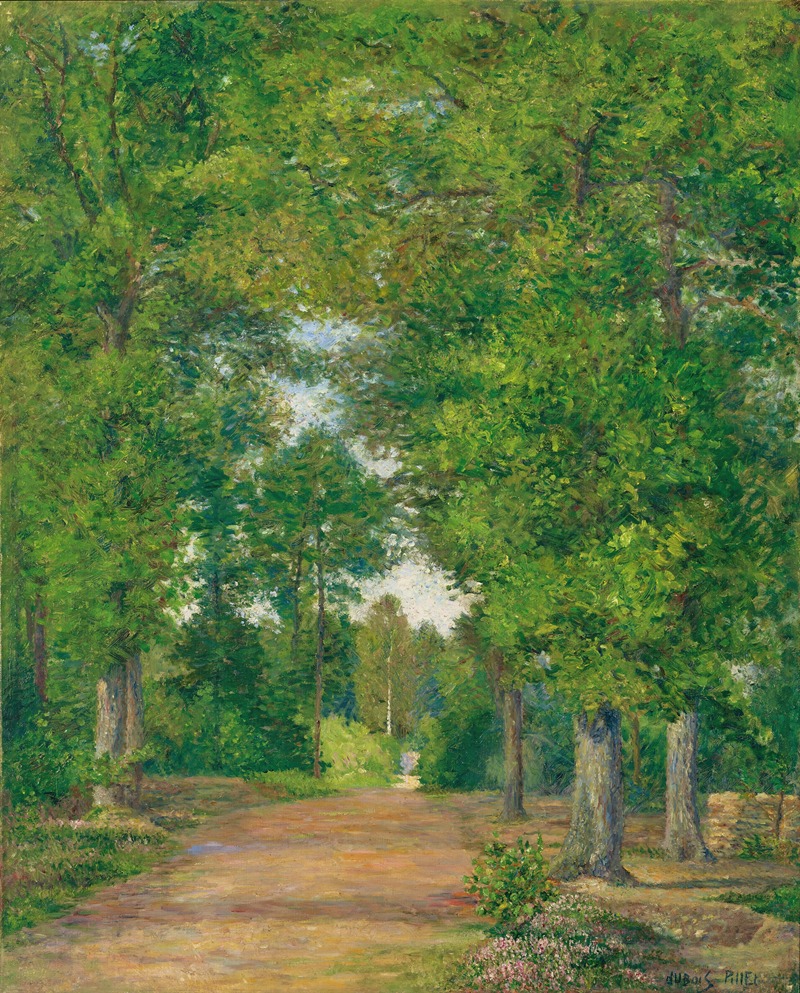 Albert Dubois-Pillet - Paysage de forêt